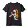 Beagle Amore - La Mamma più Divertente - Carina Maglietta per la Festa della Mamma - Regalo Perfetto per Natale o Compleanno