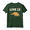 Love Is Golden Retriever - Animal Pet Dog Lover Owner Gift Maglietta - Perfect Dog Mom Dad Tee for Men Women Kids