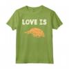 Love Is Golden Retriever - Animal Pet Dog Lover Owner Gift Maglietta - Perfect Dog Mom Dad Tee for Men Women Kids