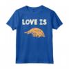 Love Is Golden Retriever - Animal Pet Dog Lover Owner Gift Maglietta - Perfect Dog Mom Dad Tee for Men Women Kids