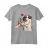 Pug Love Funny Dog Lover Owner Girls Gift Maglietta - Ideale per Natale, Compleanno o Festa della Mamma