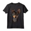 Miniatura Pinscher Camicia Cane Mamma Papà T-shirt Amore - Maglietta per Amanti dei Miniatura Pinscher
