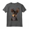 Miniatura Pinscher Camicia Cane Mamma Papà T-shirt Amore - Maglietta per Amanti dei Miniatura Pinscher