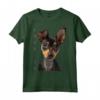 Miniatura Pinscher Camicia Cane Mamma Papà T-shirt Amore - Maglietta per Amanti dei Miniatura Pinscher