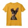Miniatura Pinscher Camicia Cane Mamma Papà T-shirt Amore - Maglietta per Amanti dei Miniatura Pinscher