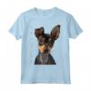 Miniatura Pinscher Camicia Cane Mamma Papà T-shirt Amore - Maglietta per Amanti dei Miniatura Pinscher