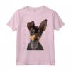 Miniatura Pinscher Camicia Cane Mamma Papà T-shirt Amore - Maglietta per Amanti dei Miniatura Pinscher