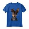 Miniatura Pinscher Camicia Cane Mamma Papà T-shirt Amore - Maglietta per Amanti dei Miniatura Pinscher