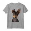 Miniatura Pinscher Camicia Cane Mamma Papà T-shirt Amore - Maglietta per Amanti dei Miniatura Pinscher