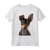 Miniatura Pinscher Camicia Cane Mamma Papà T-shirt Amore - Maglietta per Amanti dei Miniatura Pinscher