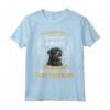 Il mio Rottweiler è un angelo custode - Tee Regalo Divertente per Amanti dei Cani - Maglietta Vintage per Festa della Mamma o del Papà