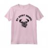 My Spirit Animal Pug - Divertente Maglietta per Mamma e Papà di Cani - Regalo per Amanti dei Carlino