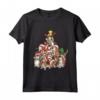 Basset Hound Camicia Cane Albero di Natale - Maglietta per Amanti dei Cani durante le Vacanze Natalizie - Regalo Divertente per Natale