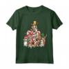 Basset Hound Camicia Cane Albero di Natale - Maglietta per Amanti dei Cani durante le Vacanze Natalizie - Regalo Divertente per Natale