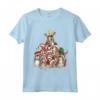 Basset Hound Camicia Cane Albero di Natale - Maglietta per Amanti dei Cani durante le Vacanze Natalizie - Regalo Divertente per Natale
