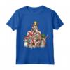 Basset Hound Camicia Cane Albero di Natale - Maglietta per Amanti dei Cani durante le Vacanze Natalizie - Regalo Divertente per Natale