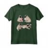 Carlino Amante Vino Amico - Maglietta Cane Cuccioli per Regalo - Ideale per Natale o Compleanno