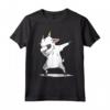Dabbing Capra Dab Dance Animale Domestico Maglietta - Ideale Regalo per Proprietari di Capre e Amanti degli Animali