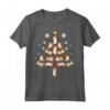 Gallese Corgi Christmas Tree Pet Dog Maglietta - Design unico per il Natale con il tuo Welsh Corgi - Regalo divertente per amanti dei cani