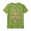 Gallese Corgi Christmas Tree Pet Dog Maglietta - Design unico per il Natale con il tuo Welsh Corgi - Regalo divertente per amanti dei cani