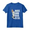 Best Dog Dad Ever Bull Terrier - Maglietta Regalo per Proprietari di Cani - Ideale per Compleanno o Natale per Amanti dei Cani