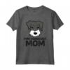 Mini Schnauzer Mamma - Maglietta con Design Divertente per un Regalo Speciale di Compleanno o Natale per Donne Amanti dei Cani Schnauzer