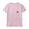 Donna Border Collie Dog In A Pocket - Maglietta con Collo a V per Amanti dei Border Collie - Regalo per Proprietari di Cani e Bambini