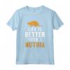 Life is Better with a Nutria - Ratto di Castoro Maglietta - Idea Regalo Divertente per Amanti degli Animali - Compleanno