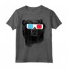 Bear 3D Glasses T-Shirt - Divertente e Cool - Novità Umorismo - Maglietta con Orso