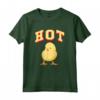 Hot Pulcino Divertente - T-shirt con Giochi di Parole - Leggera e Taglio Classico