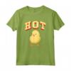 Hot Pulcino Divertente - T-shirt con Giochi di Parole - Leggera e Taglio Classico