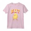 Hot Pulcino Divertente - T-shirt con Giochi di Parole - Leggera e Taglio Classico