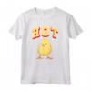 Hot Pulcino Divertente - T-shirt con Giochi di Parole - Leggera e Taglio Classico