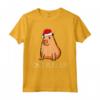 Ok I Pull Up Capybara - Cappello da Babbo Natale con animali Maglietta - Regalo di Natale divertente per la famiglia e gli amici amanti degli animali