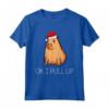 Ok I Pull Up Capybara - Cappello da Babbo Natale con animali Maglietta - Regalo di Natale divertente per la famiglia e gli amici amanti degli animali