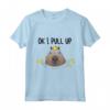 Ok I Pull Up Capybara Compleanno Divertente - Maglietta Carina per la Gioventù - Ideale per Uomini, Donne e Bambini