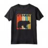 Grizzly - Orso Grizzly Carino e Divertente Maglietta - Ideale come Regalo per Natale o Compleanno
