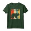 Grizzly - Orso Grizzly Carino e Divertente Maglietta - Ideale come Regalo per Natale o Compleanno