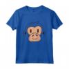 Scimmietta di Scimmia Animale Banana Bambino Maglietta - Ideale per Amanti degli Animali - Regalo Divertente per Compleanno o Natale