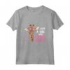 Amante degli Animali - Giraffa Maglietta per Donne, Ragazze e Bambini - Idea Regalo per Natale e Compleanno
