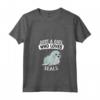 Donna Just A Girl Who Loves Seals Divertente Foca Costume Maglietta con Collo a V - Regalo Compleanno Natale
