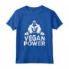 Fun Gym Gorilla Vegan Power Workout Fitness Vegan Lifestyle Maglietta - Plant Powered Muscle Tee for Vegetarians - Perfect Vegan Gift Apparel