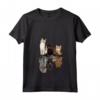 Donna Gatti Riflessione Specchio - Maglietta Ghepardo Tigre Puma Cat & Animal Lover - Ideale Regalo per Amanti dei Gatti