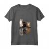 Donna Gatti Riflessione Specchio - Maglietta Ghepardo Tigre Puma Cat & Animal Lover - Ideale Regalo per Amanti dei Gatti
