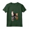 Donna Gatti Riflessione Specchio - Maglietta Ghepardo Tigre Puma Cat & Animal Lover - Ideale Regalo per Amanti dei Gatti