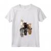 Donna Gatti Riflessione Specchio - Maglietta Ghepardo Tigre Puma Cat & Animal Lover - Ideale Regalo per Amanti dei Gatti