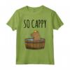Divertente capybara roditore non preoccuparti capy retrò tramonto vintage Maglietta - Regalo per Amanti della Capibara e Proprietari di Animali - Ideale per Compleanno e Feste