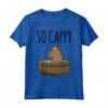 Divertente capybara roditore non preoccuparti capy retrò tramonto vintage Maglietta - Regalo per Amanti della Capibara e Proprietari di Animali - Ideale per Compleanno e Feste