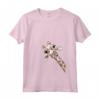 Donna Love Giraffes - Camicia da Donna con Giraffe per Bambine e Bambini - Maglietta Divertente con Cucciolo di Giraffa - Perfetta per Compleanni e Altre Occasioni