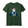 Unicorno Powerlifting - Sollevamento Pesi Deadlifting - Maglietta per Amanti della Palestra e degli Unicorni - Regalo Compleanno o Natale